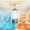 Sofucor Deckenventilator mit Licht und Fernbedienung, Produktbild-Vorschau 8