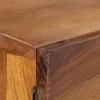 vidaXL Sideboard Braun Altholz Massiv 110x30x75 cm Produktbild-Vorschau 5