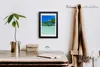 Bild 20x30 MDF-Rahmen, Wandkunst Tropischer Strand Produktbild-Vorschau 3