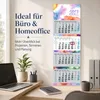 4 Monatskalender 2027 Aquarell Splash Bunt Watercolor Produktbild-Vorschau 4