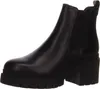 A single black boot on a white background. Produktbild-Vorschau