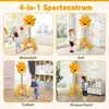 GOPLUS 4 in 1 Kinder Basketballkorb, Basketballständer Produktbild-Vorschau 4