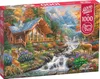 CHERRY PAZZI Puzzle Ruhig hoch in den Bergen 1000 Teile Produktbild-Vorschau 1