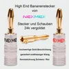 Bananenstecker für Lautsprecherkabel 8x Stecker NEXMEX Produktbild-Vorschau 7