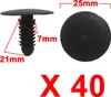 Clips de poussée de fixation Rivets en plastique pour Voir les images du produit 1