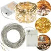 Weihnachtsbaum Draht Lichter 100 Led Batteriebetriebene Produktbild-Vorschau 3