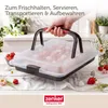 Zenker Blechkuchen-Container to go, Backblech mit Produktbild-Vorschau 4