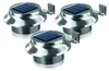 LED Dachrinnenleuchten 3er-Set aus Edelstahl Zaunleuchte Produktbild-Vorschau 2