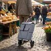 Wózek na zakupy Travelnet 40L, składany, aluminiowa rama, Podgląd zdjęcia produktu 2