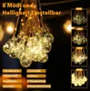 Salcar 10M LED Lichterkette Außen Solar & USB 20 Glühbirne Produktbild-Vorschau 2