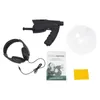 A collection of items for bird watching and animal observation, including headphones, a parabolic microphone, and an instruction manual. Podgląd zdjęcia produktu
