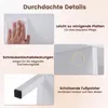 COSTWAY 2-in-1 boekenkast en console, 3 niveaus, vrijstaand Productafbeelding-voorbeeld 6