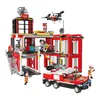 QMAN 12014 Mine City Feuerwehrhauptquartier W12014 Bausatz Produktbild-Vorschau 2