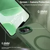 A close-up view of a green phone case, highlighting its screen and camera protection features. Anteprima dell’immagine prodotto
