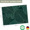 Tischsets | Platzsets abwaschbar – Tropische Blätter mit Produktbild-Vorschau 2