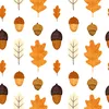 20 Servietten Happy Oak - Eichel-Muster 33x33cm Produktbild-Vorschau 2