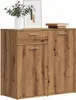 Sideboard Wohnzimmer - Artisan-Eiche 80x36x75 cm Produktbild-Vorschau 3