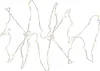 A string of LED lights on a white background. Produktbild-Vorschau