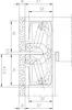 Türband Türbeschlag TECTUS TE 640 3D A8 verdeckt Produktbild-Vorschau 2