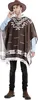 Hombre Wild West-Kostüm für Herren Faschingskostüm braun - Produktbild-Vorschau 1