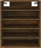 Scarpiera Rovere Fumo 60x35x70 cm in Legno Multistrato Anteprima dell’immagine prodotto 5