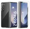 A product image showing a clear phone case and screen protector for a Samsung Galaxy Z Fold 6 5G. Produktbild-Vorschau