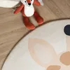 Volero - Waschbarer Spielteppich Rund - Sammy Giraffe Beige Produktbild-Vorschau 8