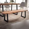 WOHNLING Jídelní lavice 160x40x45,5 cm Masivní akáciové Náhled obrázku produktu 1