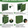 COSTWAY Künstliche Pflanzenwand, Kunstpflanzen Produktbild-Vorschau 6