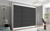 Kleiderschrank Netro VII 250 cm - Groß Schwebetürenschrank, Produktbild-Vorschau 1
