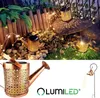 LUMILED Solar Gießkanne mit Lichterkette Wasserfall, Kupfer Produktbild-Vorschau 2