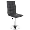 A single gray chair with a chrome base on a white background. Podgląd zdjęcia produktu