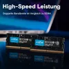 Crucial DDR5 RAM 32GB Kit (2x16GB) 5600MHz SODIMM, Produktbild-Vorschau 2