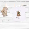 Mr. & Mrs. Panda Babyshirt Bär Lied 0. - 6. Monat - Weiß - Produktbild-Vorschau 2