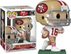 A Funko Pop! vinyl figure of Joe Montana in his San Francisco 49ers uniform, shown both in its packaging and outside of it. Náhľad obrázku produktu