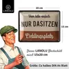 LANOLU Schild Lieblingsplatz Outdoor, LIEBLINGSPLATZ Schild Produktbild-Vorschau 3