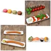 6x Pur Pappteller aus Porzellan 20,2x6cm weiß Produktbild-Vorschau 5