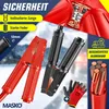 MASKO® Starthilfekabel Überbrückungskabel für Benzin- und Produktbild-Vorschau 3