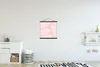 MuchoWow® Textilposter Rosa - Geometrische Formen - Produktbild-Vorschau 2