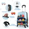 COSTWAY 2tlg Kinderkoffer + Rucksack, Kindertrolley aus Produktbild-Vorschau 8