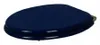 sanicomfort WC-Sitz FINE Blau – MDF Toilettensitz mit Produktbild-Vorschau 2