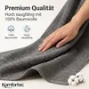 Komfortec Saunahandtuch 2er Set 80x200cm 100% Baumwolle Produktbild-Vorschau 4