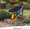 BITUXX Schubkarre 100L Schubkarren Schiebkarre Groß Produktbild-Vorschau 3