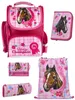Mädchen Schulranzen 1. Klasse in Rosa mit Pferde Motiv 5 Produktbild-Vorschau 1