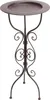 Metallständer Country-Style schwarz Tablett – Beistelltisch Produktbild-Vorschau 2