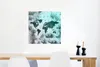 MuchoWow® Poster Weltkarte - Smoke - Grau 50x50 cm - Produktbild-Vorschau 5