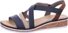 Rieker sandalo donna blu-beige, Colore:blu, Taglia UE:40 Anteprima dell’immagine prodotto 47