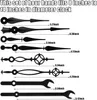 14 verschiedene Uhrwerke, Aluminiumzeiger, zum Produktbild-Vorschau 4