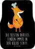 Mr. & Mrs. Panda Automatte Fuchs Koch - Schwarz - Geschenk, Produktbild-Vorschau 1