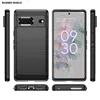 Google Pixel 7 Hülle, Carbon-Faser TPU Silikon Stoßfest Produktbild-Vorschau 2